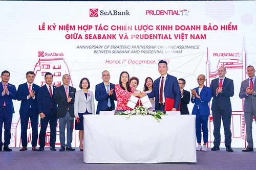 Phân phối sản phẩm bảo hiểm qua nền tảng e-banking: Dấu ấn mối quan hệ Prudential - SeABank