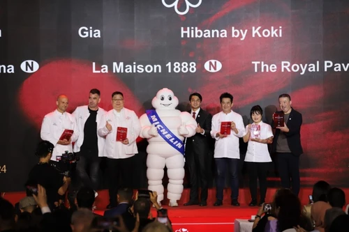 Nhà hàng Hibana by Koki thuộc khách sạn Capella Hanoi 2 năm liên tiếp đạt sao Michelin