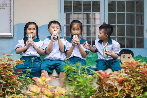 Chương trình Sữa học đường tỉnh Hậu Giang mở rộng phạm vi thí điểm