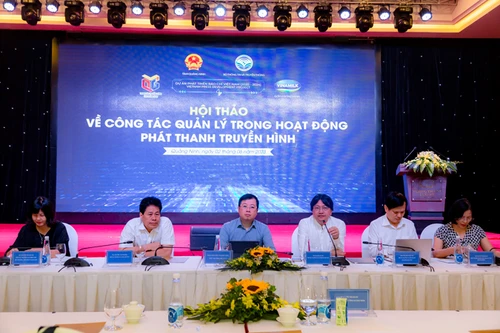 Hơn 190 đại biểu cả nước tham dự 'Hội thảo về công tác quản lý trong hoạt động phát thanh, truyền hình'