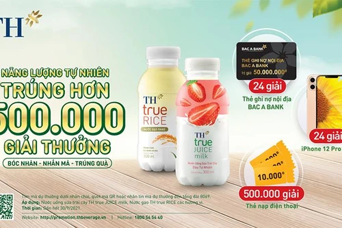 Giải nhiệt mùa hè cùng “cơn lốc” hơn 500.000 quà tăng “cực chất” từ TH