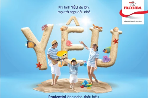 Chiến dịch “Khi tình yêu đủ lớn” của Prudential cùng chương trình tri ân khách hàng lên đến 12 tỷ đồng