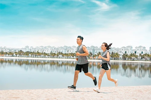 Công viên trong phố và nhà thông minh thu hút các gia đình trẻ 