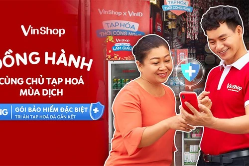 VinShop tặng gói bảo hiểm sức khỏe cho 65.000 chủ tạp hóa