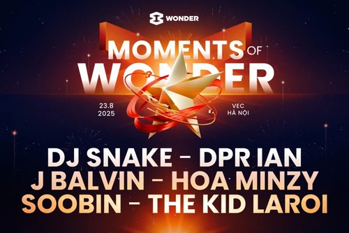 'Moments of Wonder' - Đại nhạc hội đặc biệt kỷ niệm 80 năm Quốc khánh với dàn sao 'khủng': DJ Snake, J Balvin, The Kid LAROI, DPR IAN…