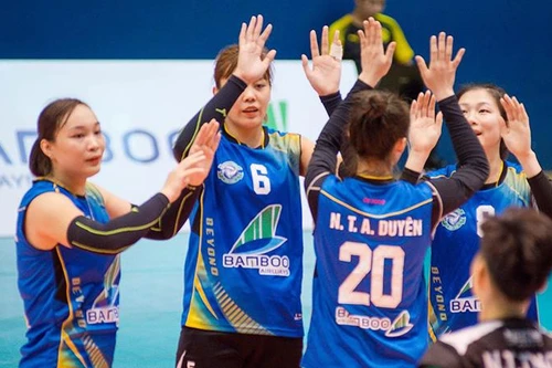 Bóng chuyền nữ Bamboo Airways Vĩnh Phúc đặt mục tiêu hướng tới Giải Vô địch quốc gia