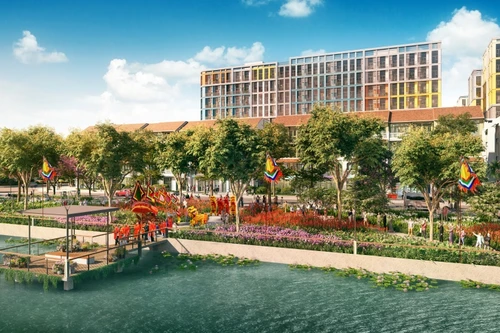 Kề cận 8 tòa căn hộ, nhà phố Kim Ngân tại đô thị Sun Group Hà Nam tăng sức hút