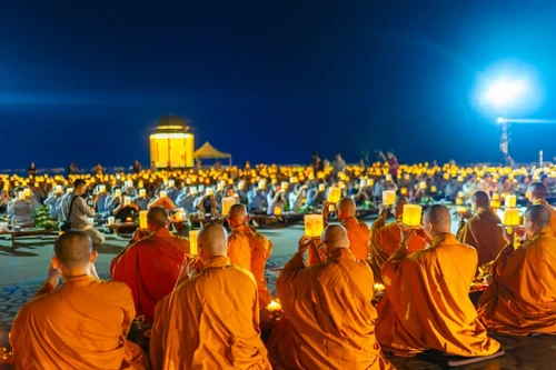 Ngày 8/5, núi Bà Đen tổ chức chuỗi nghi lễ lịch sử trong đại lễ Vesak 2025