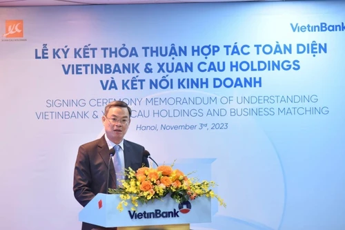 VietinBank và Xuân Cầu Holdings hợp tác toàn diện