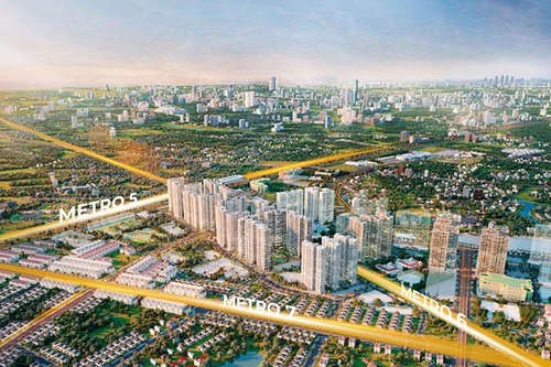 Vì sao bất động sản phía Tây Thủ đô trở thành ‘cửa sáng’ của giới đầu tư?