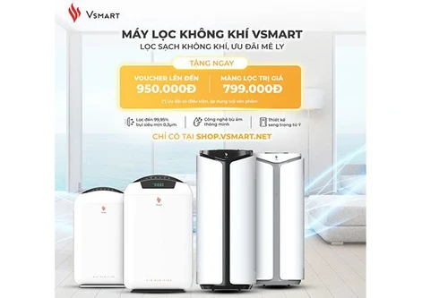 VinSmart mở bán máy lọc không khí và giải pháp nhà thông minh độc quyền trên VSmart Online