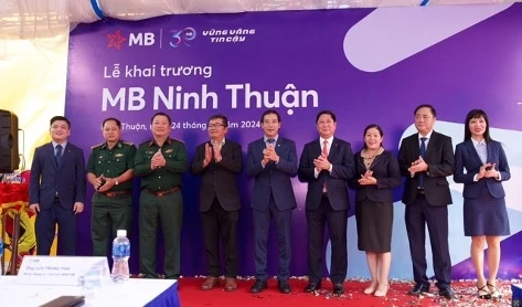 Ngân hàng Quân Đội khai trương chi nhánh tại Ninh Thuận