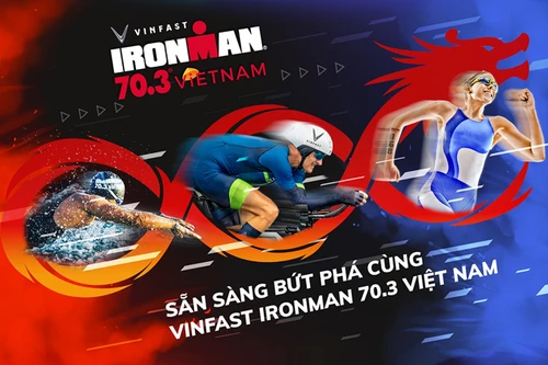 Vinfast là đối tác danh hiệu của VinFast IRONMAN 70.3 Việt Nam