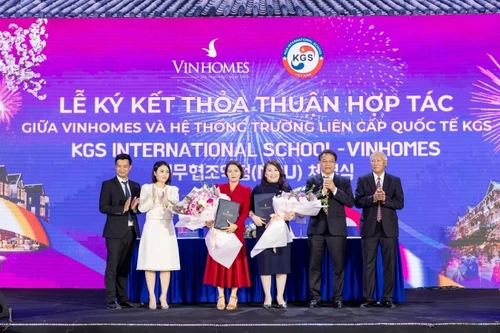 Vinhomes và KGS – Hàn Quốc hợp tác phát triển hệ thống giáo dục liên cấp quốc tế