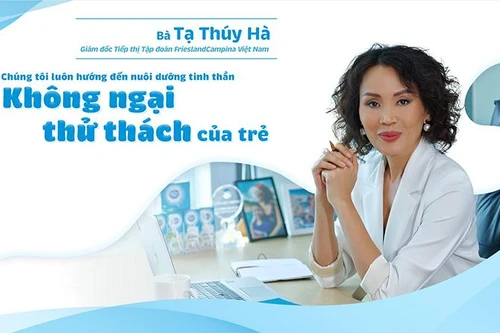 Giám đốc tiếp thị FrieslandCampina VN: “Chúng tôi luôn hướng đến nuôi dưỡng tinh thần không ngại thử thách của trẻ”