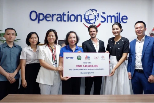 Number One hợp tác cùng Mega Market gây quỹ phẫu thuật nụ cười