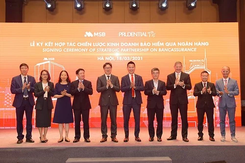 Prudential Việt Nam và Ngân hàng MSB ký kết hợp tác 15 năm trên phạm vi toàn quốc