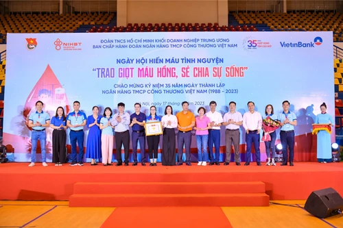 Đoàn Thanh niên VietinBank tổ chức Ngày hội hiến máu toàn hệ thống