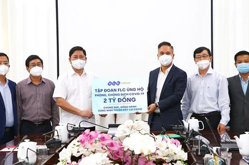 FLC đồng hành cùng Ninh Thuận phòng chống dịch Covid–19