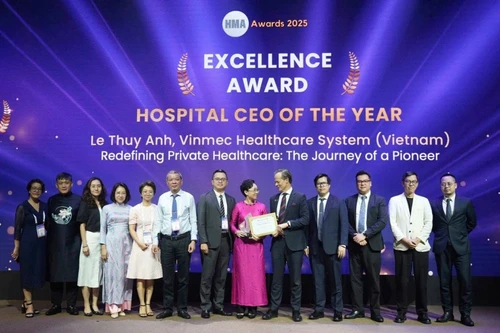 Vinmec bứt phá: Tiếp tục được vinh danh tại Hội nghị quản lý bệnh viện châu Á 2025