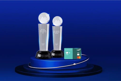 VIB lập cú đúp giải thưởng quốc tế về thẻ tín dụng