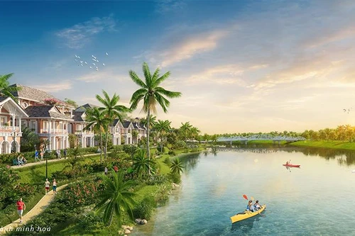 Đô thị đảo Sunneva Island nâng tầm bất động sản hướng thủy