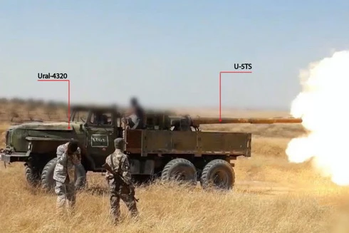 [ẢNH] Phiến quân khủng bố Syria chế tạo pháo tự hành chống tăng có một không hai