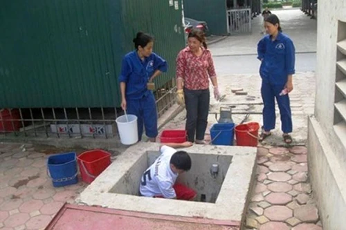 Đã khắc phục sự cố mất nước sinh hoạt 