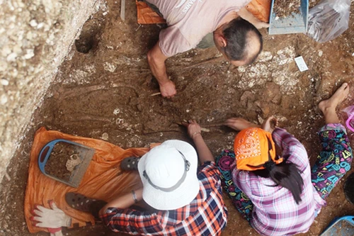 Phát hiện 3 bộ xương người Việt cổ có niên đại khoảng 5.000 năm