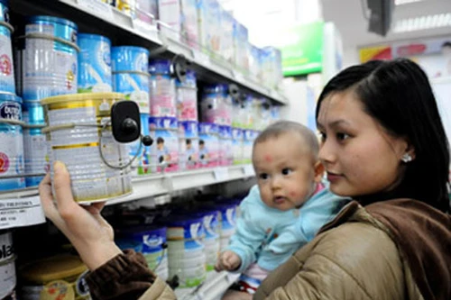 Đề nghị phối hợp kiểm tra giá sữa