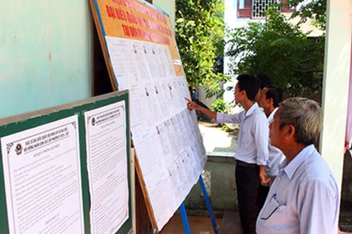 Gần 12.000 cử tri ở Quảng Nam bắt đầu đi bầu cử sớm