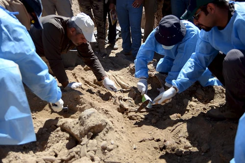 Iraq phát hiện hơn 2.100 thi thể dân thường sau giải phóng Mosul