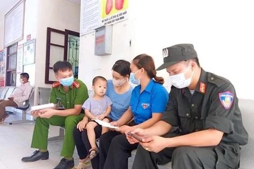 Sáng đẹp hình ảnh chiến sỹ Công an trên mặt trận ‘chống giặc’ Covid