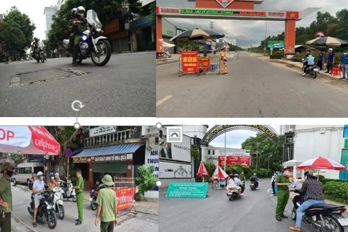 Siết chặt kiểm tra các ngõ, phố, chốt trên toàn thành phố - xử lý nghiêm các trường hợp ‘ra khỏi nhà không cần thiết’