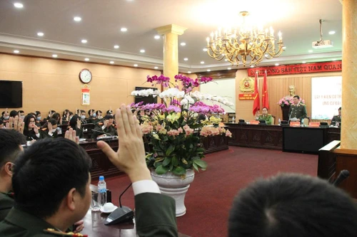 Giám đốc CATP Hà Nội được giới thiệu ứng cử đại biểu Quốc hội khóa XV