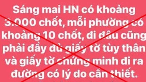 Xử lý 2 chủ tài khoản Facebook đăng thông tin thất thiệt trong ‘mùa’ Covid