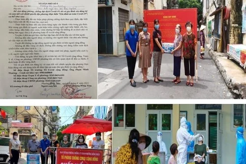 Hà Nội: 80.350 hộ dân của quận Hai Bà Trưng cam kết phòng, diệt ‘giặc’ Covid