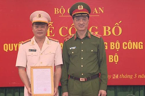 Bộ Công an bổ nhiệm Giám đốc Trung tâm Dữ liệu quốc gia về dân cư