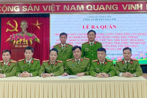 Quyết tâm cao nhất thực hiện 2 chủ trương lớn của Công an thành phố 