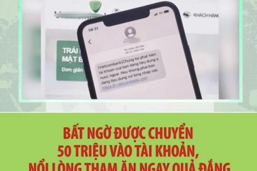 Chuyển khoản nhầm rồi ép trả lãi suất cao - thủ đoạn lừa đảo mới của tội phạm