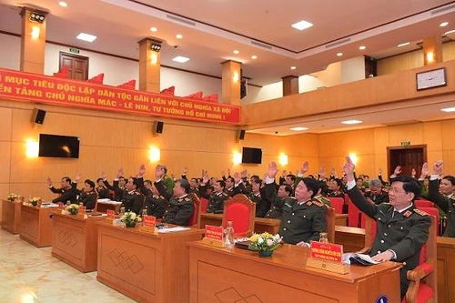 Bộ Công an tổ chức Hội nghị lấy ý kiến cử tri đối với người được dự kiến giới thiệu ứng cử đại biểu Quốc hội khóa XV