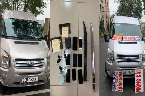 Trưng dụng 2 xe ô tô 16 chỗ, thực hiện hàng loạt vụ cưỡng đoạt trên các tuyến cao tốc