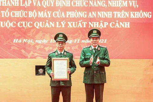 Bộ Công an thành lập Phòng An ninh trên không