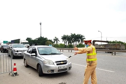 Chi tiết 22 chốt kiểm soát phòng chống dịch Covid các tuyến cửa ngõ lớn ra vào Hà Nội
