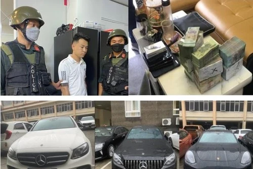 ‘Ngợp’ với tiền, vàng, xe sang của đường dây cờ bạc nghìn tỷ bị Cục Cảnh sát hình sự triệt phá