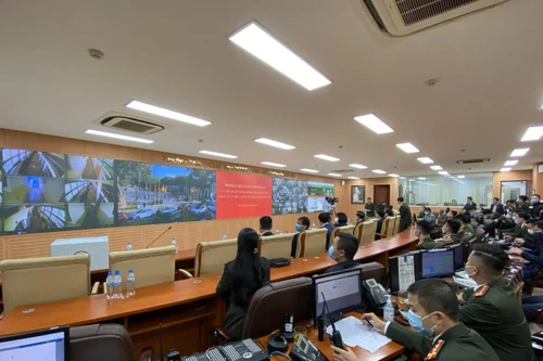 Trung tâm thông tin chỉ huy CATP Hà Nội: Tiếp nhận khoảng 400.000 cuộc gọi phản ánh về tình hình ANTT, cháy nổ