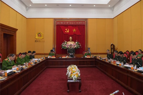 Lực lượng Công an quyết tâm thực hiện thắng lợi mục tiêu giảm ít nhất 5% số vụ phạm pháp hình sự