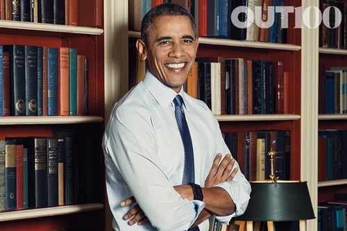 Barack Obama, Tổng thống Mỹ đầu tiên xuất hiện trên bìa tạp chí đồng tính