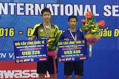 Tiến Minh vô địch cầu lông quốc tế Kawasaki tại Bắc Ninh