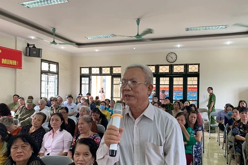 "Mong lực lượng Cảnh sát khu vực tiếp tục sâu sát địa bàn"